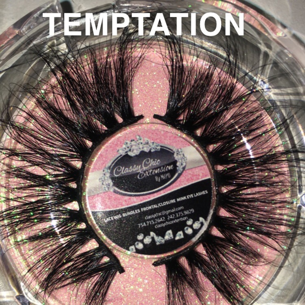 Temptation 25mm mink lashes